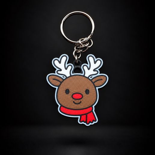 Rudolph keychain
