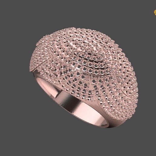 Gents Ring - STL READY 3D model