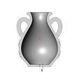 G-K-VASE-1-08.jpg Greek key strips vintage urn and vase 3D print model