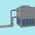 ect-6.png EVAPORATIVE COOLING TOWER    IN HO SCALE