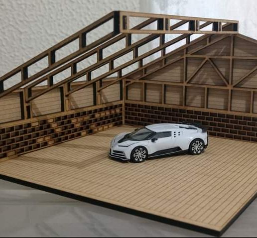 DIORAMA 1:64 SHOWROOM (showroom)