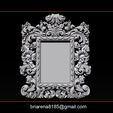 021.jpg Mirror frame 3d - CNC machine -  3D CNC