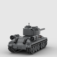 85_3.png Brick Style WW2-Tank T34/85