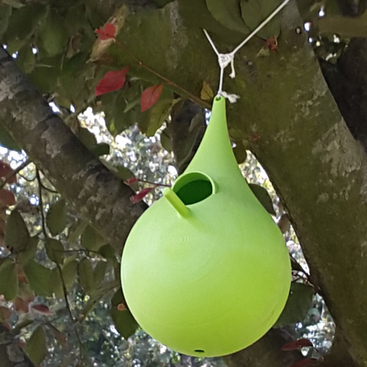 Drop birdhouse