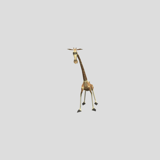 Melman 3D model preview