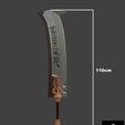 Lunar-Sword-7.jpg Lunar Sword of Game Metin 2 - DIGITAL STL FILE FOR 3D PRINTING