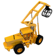 1641H_3.png 1641H high rise grapple loader HO scale 1:87