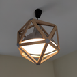 13.PNG Icosahedron cover for Ikea Photo Lamp
