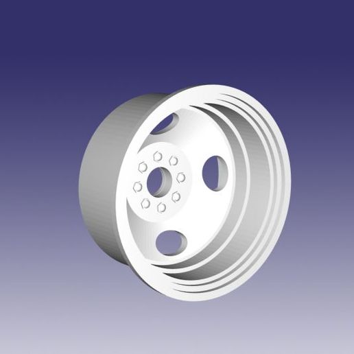 🛞 Dually stock wheel set・ STL File for 3D printing・Cults