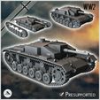 1-PREM.jpg Sturmgeschutz StuG III Ausf. F Schwade flamethrower Flammenwerfer - Germany Eastern Western Front Normandy Stalingrad Berlin Bulge WWII