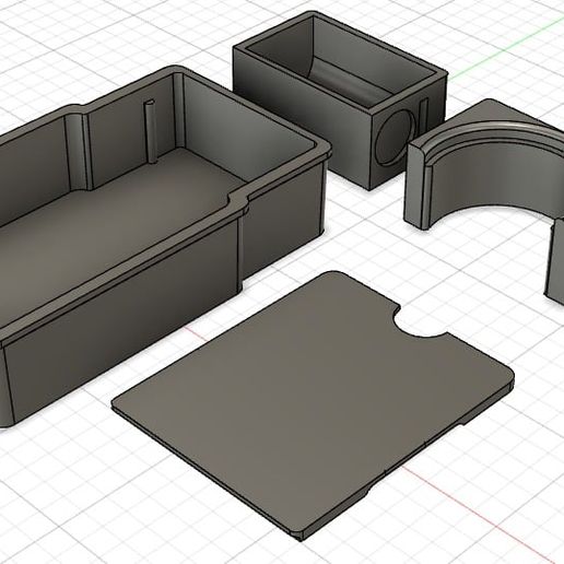 Fiat TIPO / EGEA armrest box 3D model