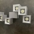 IMG_1707.JPG STL file Ceiling LED Lamp・3D printable model to download