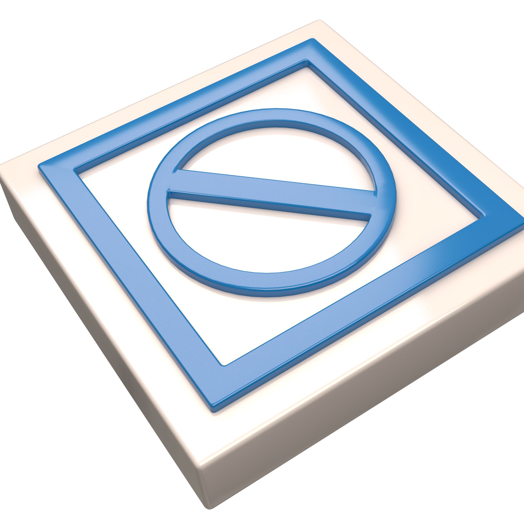 Download file Warning symbol minus โข 3D printer object ใป Cults