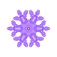 SMALL_SNOWFLAKE.stl Copo de nieve