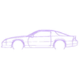 Camaro.stl Chevrolet 3rd Gen Camaro Silhouette