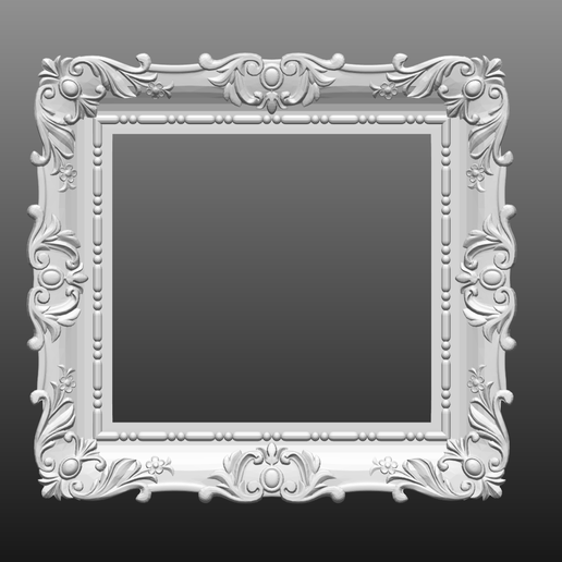 🖼️ frame 3D・ 3D File for 3D printing and CNC machining - Laser cutting ...