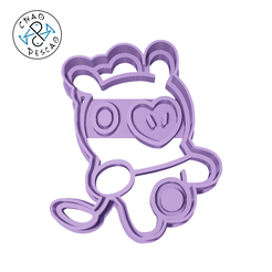 Bts-Mang-6cm_cp.png Download STL file Mang - BT21 / BTS - Cookie Cutter - Fondant • Template to 3D print, Cambeiro
