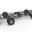 1.jpg 3D file Diecast Chassis of 4wd pulling truck Scale 1:25・Design to download and 3D print