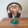 20200820_101954.jpg Love Hearts Headphones Stand or Ornament
