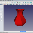Image0000b.png Designing a 3D Printable Hexagonal "Twisty Vase" using FreeCAD.