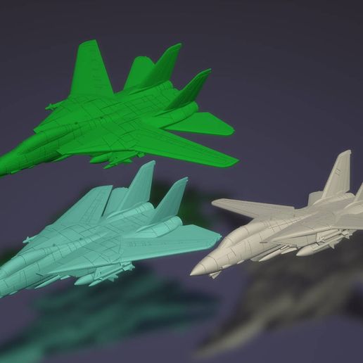 ✈️ 1:200 Grumman F-14 Tomcat・ STL File for 3D printing・Cults
