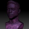 27.jpg Pete Davidson bust ready for full color 3D printing