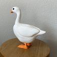 IMG_6972.jpeg 8inch Porch Goose, Desk Goose, Companion Buddy, Outdoor & Indoor statue, Yard Art, Cute and Funny Goose Gift - COMMERCIAL LICENSE!!