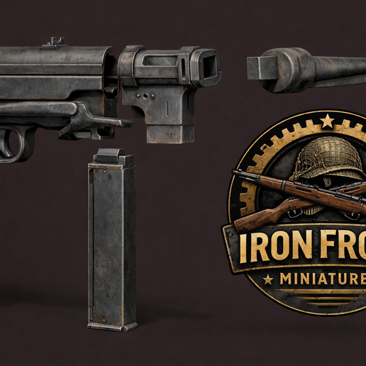 MP40 WWII - Modular Display Version