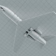 8.png Gulfstream IV  Private Jet aircraft MODEL