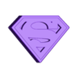 3D.STL superman 3D logo