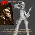 Image1.jpg STL file Sin City Nancy Movie Outfit – by SPARX・Design to download and 3D print