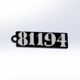 7.png The Promised Neverland KEYCHAIN NUMBERS NORMA,RAY AND EMMA