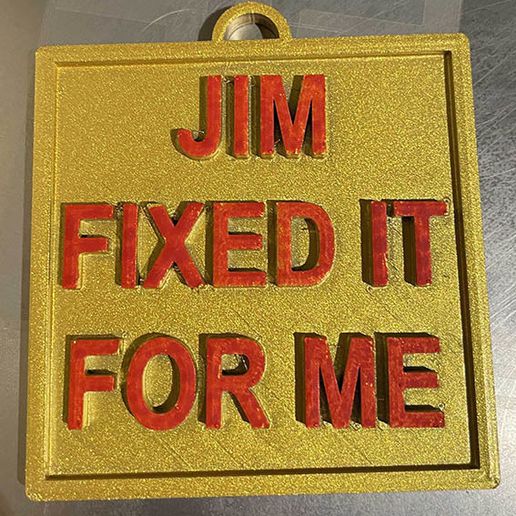 Jim'll fix it badge