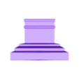 socle simple 2-2v.stl Base clássica Modelo STL para impressão gratuita sem suporte