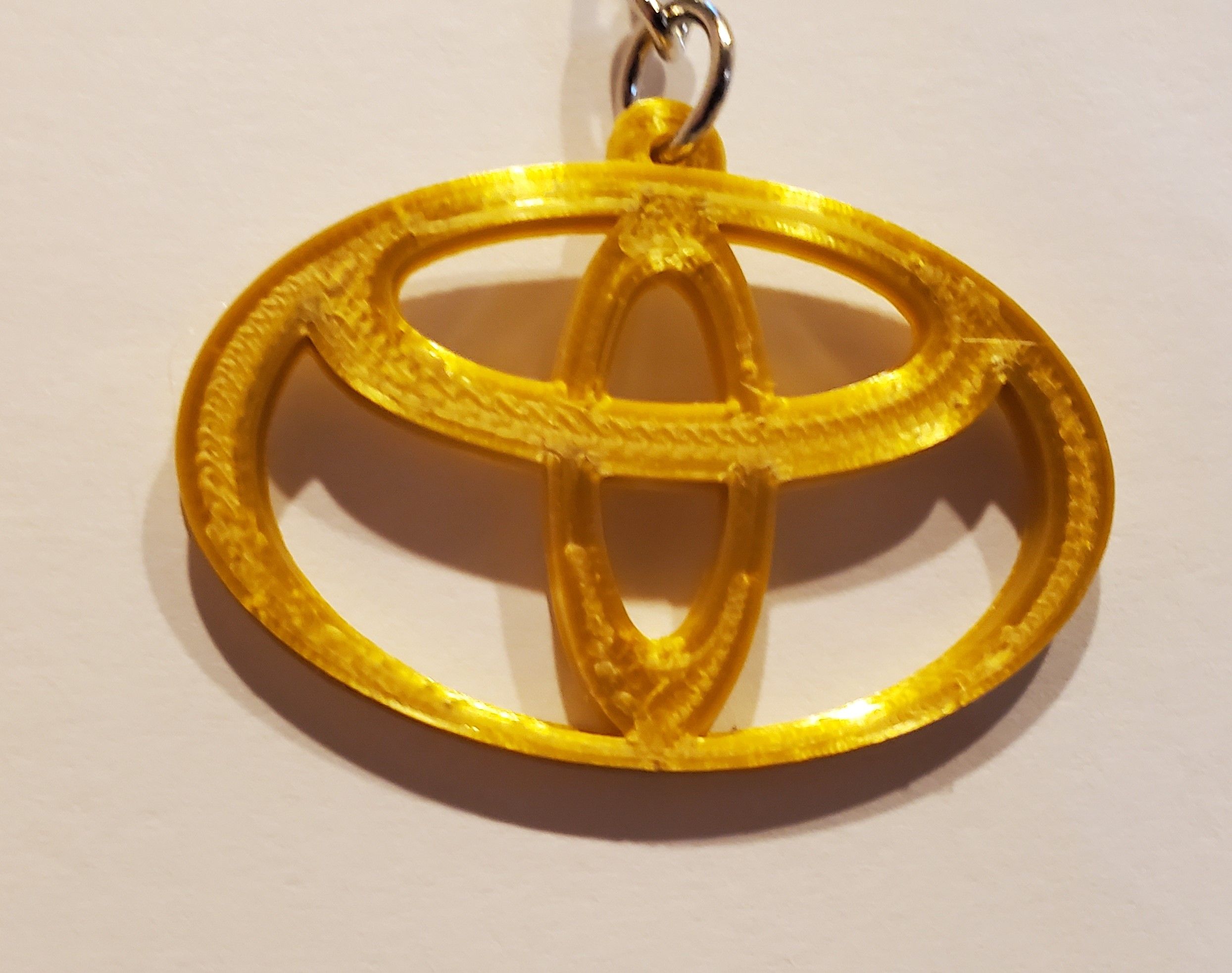 Download STL file Toyota Logo Keychain • 3D printer design ・ Cults