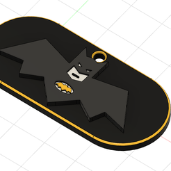 47.png STL-Datei Schlüsselring/ Schlüsselanhänger Batman・Design für 3D-Drucker zum herunterladen