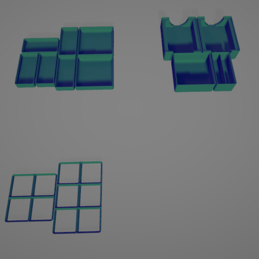 Gridfinity Compatible Organizer