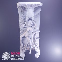 HL_BARNACLE-4.jpg Файл STL BARNACLE EATING NUDE GIRL (Half LIfe Printable Sculpt)・3D-печатная модель для загрузки