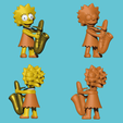 Lisa.png Lisa Simpson - Farbdruck