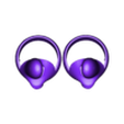 QuestControlSet.stl Printable Oculus Quest 2 Touch Control Joystick Set