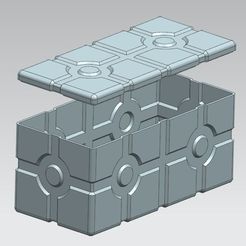 Box8.JPG Fichier STL gratuit Boîtes impériales StarWars・Design pour impression 3D à télécharger