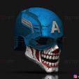 001e.jpg Captain Zombie Helmet - Marvel What If - High Quality Details