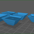 screenShot_Bowl_7.png 1/6 Scale Square Bowls - Barbie Sized