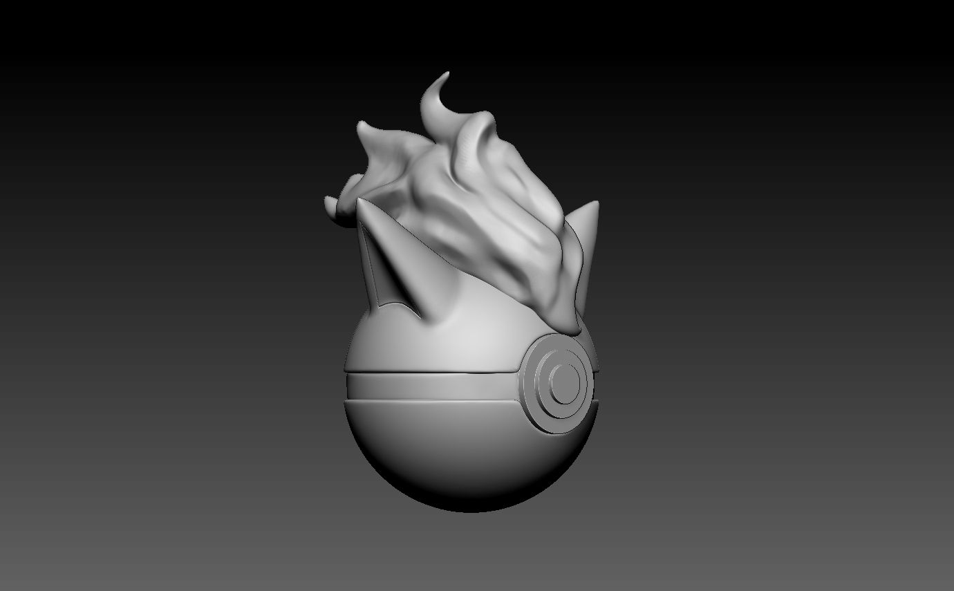 Archivo STL Pokeball Pokemon Ponyta・Diseño Para Descargar Y Imprimir En ...