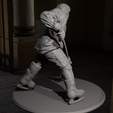 tbrender_004.png Hockey player figure STL, ready for 3D printing, Movie Characters , Games, Figures , Diorama 3D