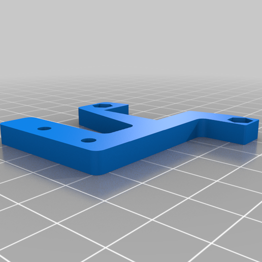 Fan_Mount_w_Air_Gap.png Free STL file Biqu H2 V2 Mount - Ender 3 / Pro - with CR Touch・3D printing idea to download, Thimira