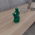 untitled3.jpg 3D Mom and Child Dance Decor With 3D Stl Files, 3D Printing File, for Mom, Home Decoration, 3D Print, Lover Gift, 3D Home Decor, Cute decor