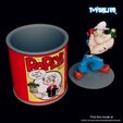 Popeye_Renders008.jpg Popeye 3d model Figure and Can