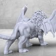 Manticore-01-01.jpg Fichier STL Manticore - Miniature de table・Objet imprimable en 3D à télécharger