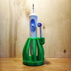 20191005-195818_v1.jpg Free STL file Electric toothbrush stand・3D printable design to download